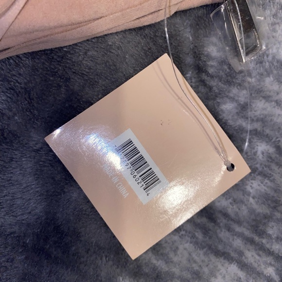 NWT Faux Suede Fringe Cosmetic/Accessory/Stash Bag - Picture 6 of 7